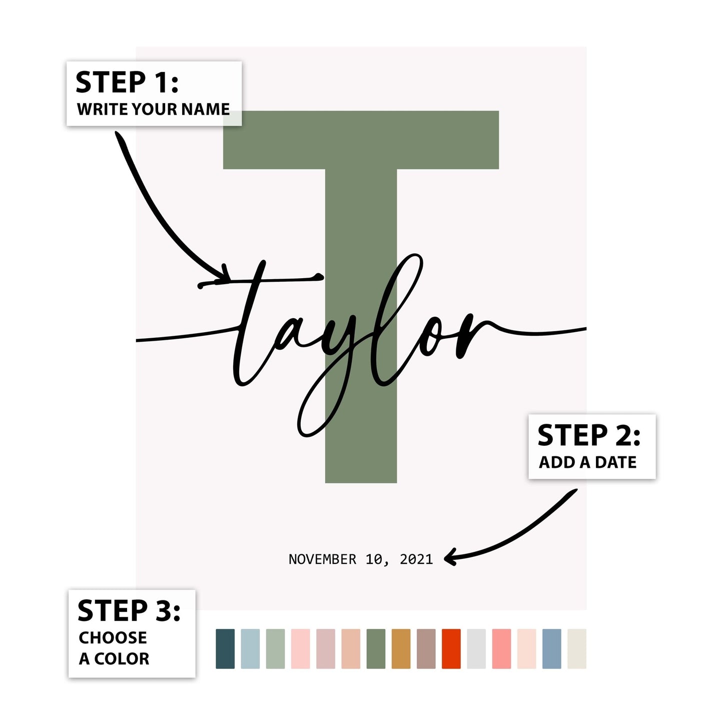 Alphabet T Name