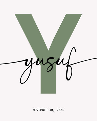 Alphabet Y Name